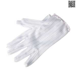 Găng tay Polyester chống tĩnh điện ESD Sọc Carbon PS16-5956
