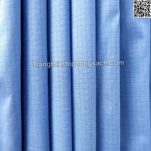 Vải 65%Cotton 32%Polyester 3%Carbon chống tĩnh điện 4mm PS16-5813