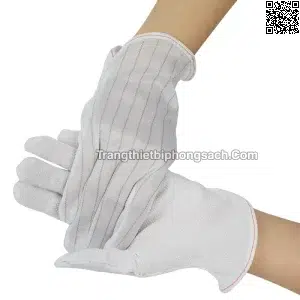 Găng tay phòng sạch polyester chống tĩnh điện PS16-5281