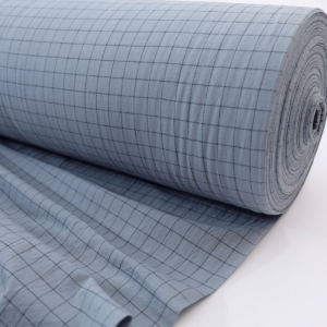 Vải phòng sạch may quần áo Polyester Carbon ESD 110GSM chống tĩnh điện PS16-5757