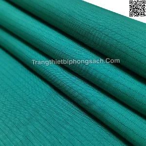 Vải bông Polyester ESD ESD 4MM Vải chống tĩnh điện 65% Polyester 33% Cotton 2% carbon PS16-5868