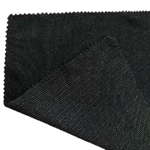 Vải dệt kim bạc đen phòng sạch 165GSM 90% nylon 10% PS16-5777