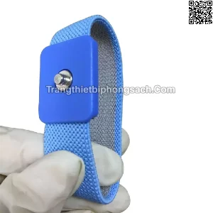 Vải ESD Băng cổ tay chống tĩnh điện 4MM Snap Blue Orange và nhiều màu sắc có sẵn PS16-6420